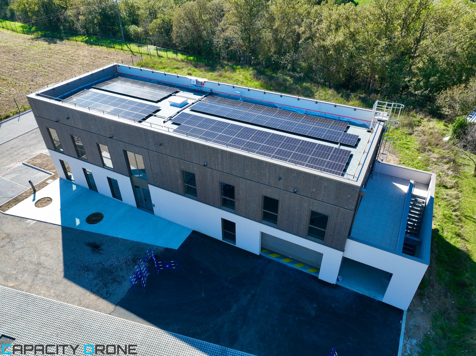 Suivi aérien BTP drone