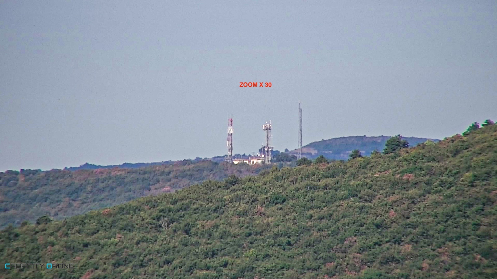 Inspection pylône télécom par drone DJI — Capacity Drone