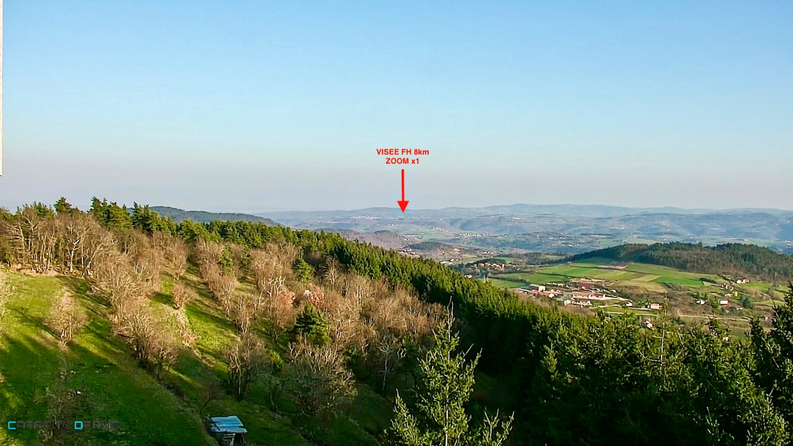 Inspection antenne drone DJI